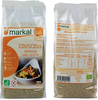 Markal Couscous sarrasin sans gluten bio 400g - 1092